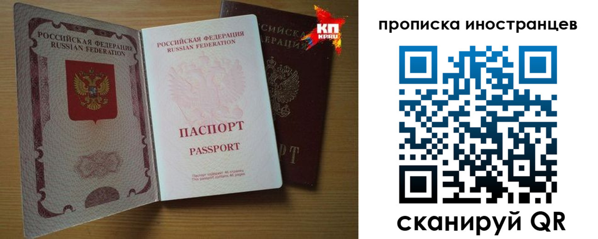 прописка паспорт в Кубинке